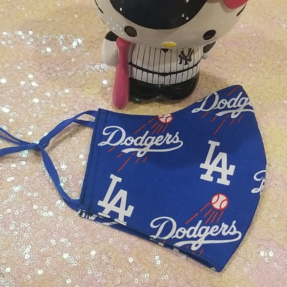💖SALE💖 Men's LA Dodgers Soft Face Mask - Picture 5 of 6